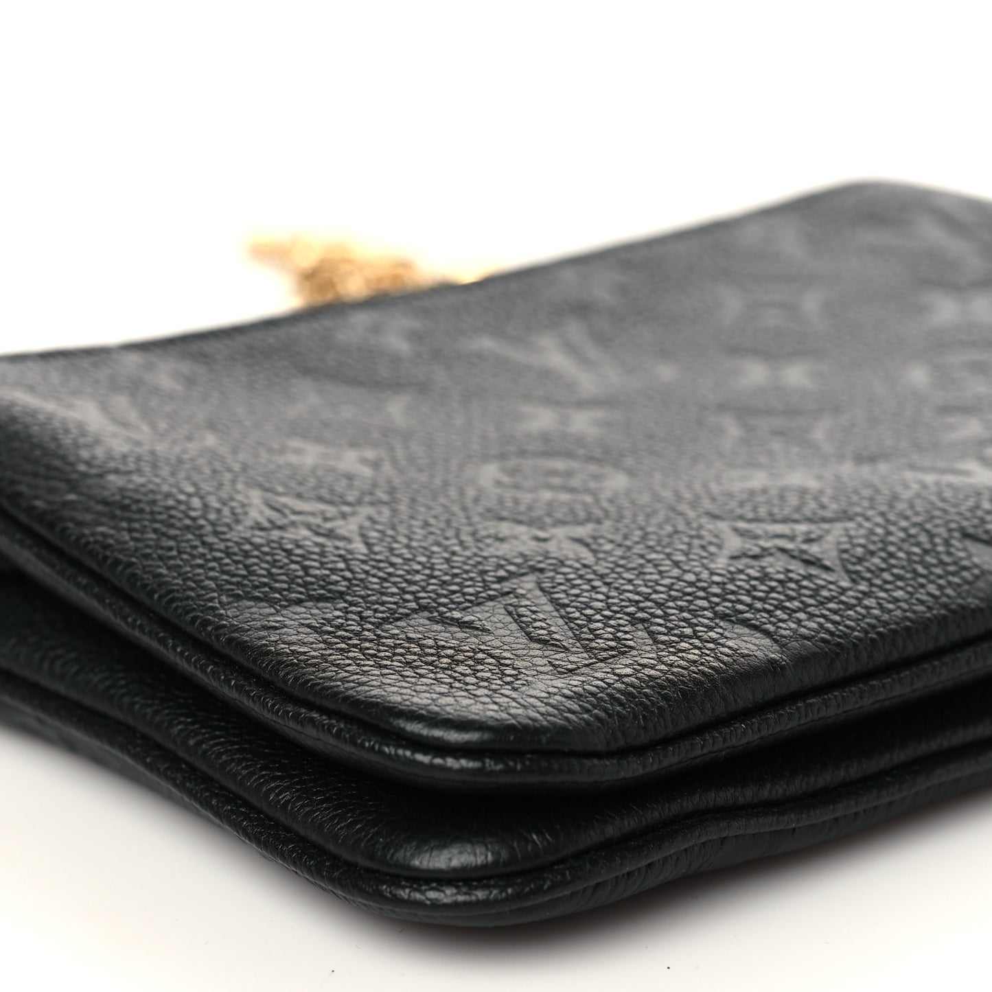 Empreinte Double Zip Pochette Black