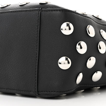 Khaite Pebbled Sport Calfskin Studded Elena Black 9 of 9