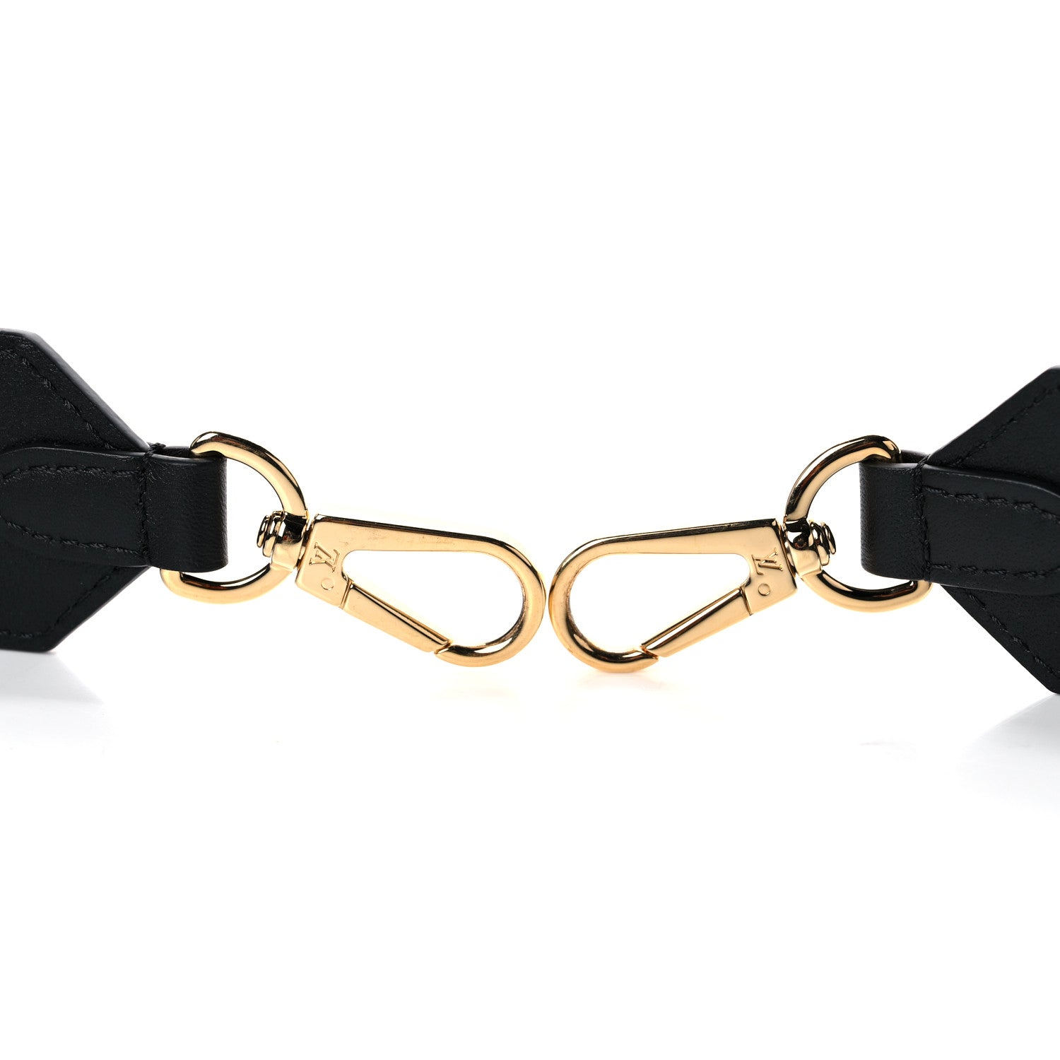 Louis Vuitton Monogram Adjustable Bandouliere Shoulder Strap Black 3 of 4