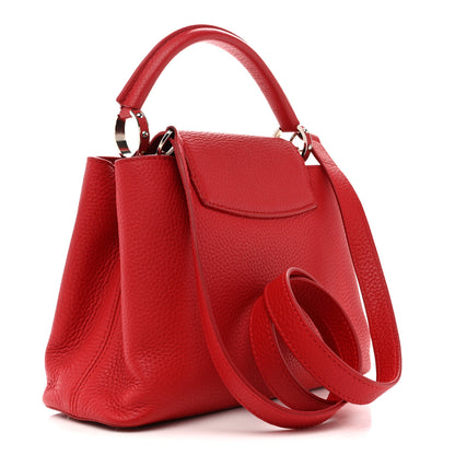 Louis Vuitton Taurillon Capucines BB Scarlet Red 3 of 13