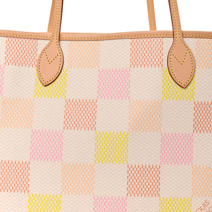 Louis Vuitton Damier Giant Neverfull MM Peach 8 of 10