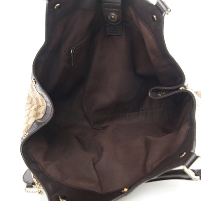 Gucci Monogram Large Sukey Tote Dark Brown 4 of 12