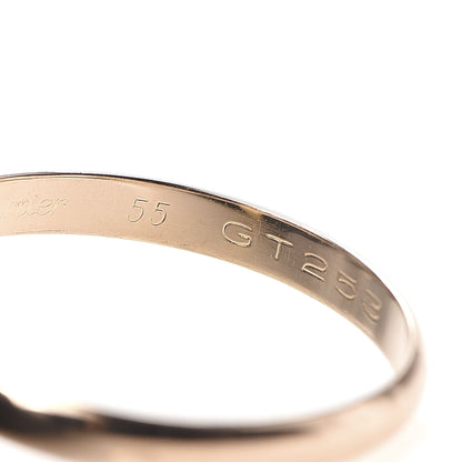 Cartier 18K Pink Yellow White Gold Small Trinity Ring 55 7.25 5 of 6