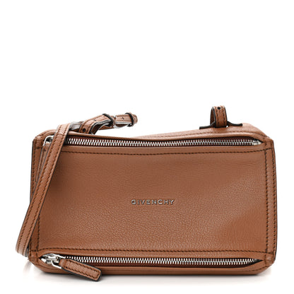 Givenchy Sugar Goatskin Mini Pandora Pony Brown 1 of 11