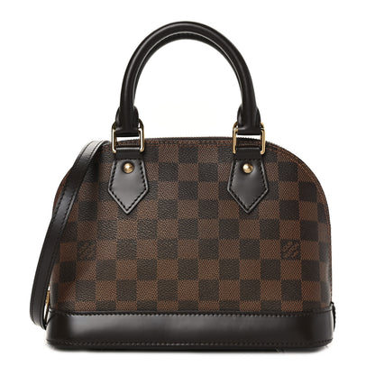 Louis Vuitton Damier Ebene Alma BB 1 of 8