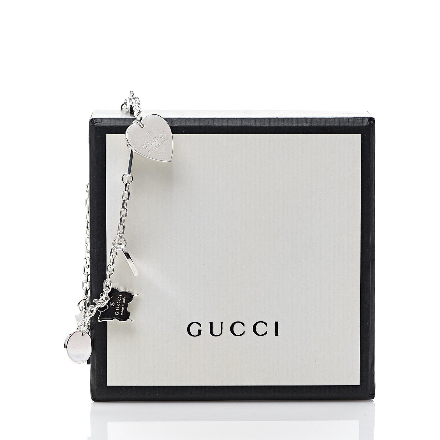 Sterling Silver Trademark Charm Bracelet