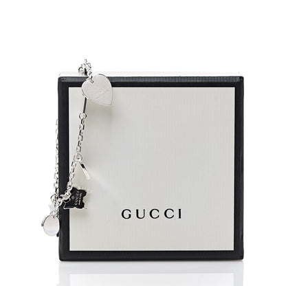 Gucci Sterling Silver Trademark Charm Bracelet 4 of 4