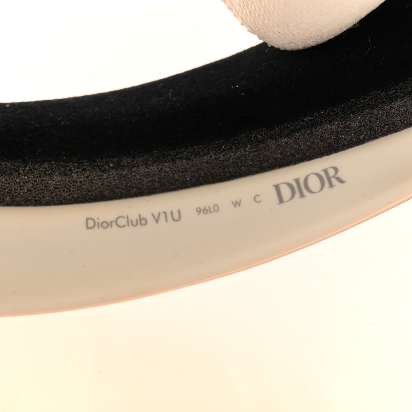 DiorClub1 Sun Visor Nude
