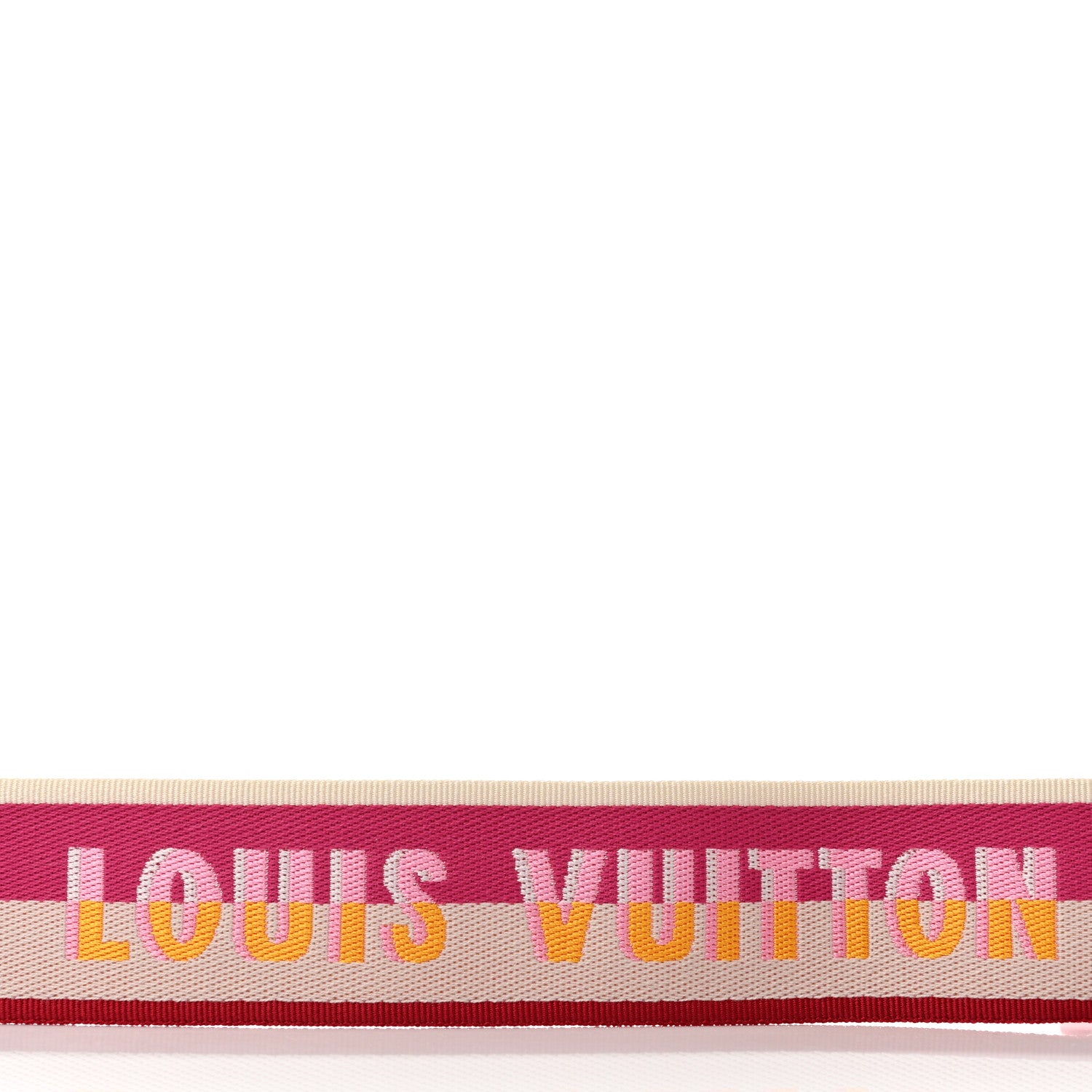 Louis Vuitton Jacquard Speedy Bandouliere 20 Shoulder Strap Fuchsia 3 of 3