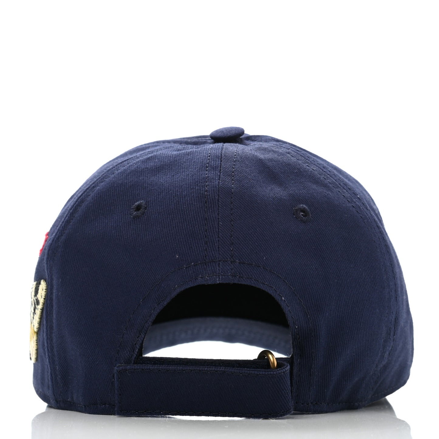 Cotton Moth Embroidered Baseball Hat 57 Navy