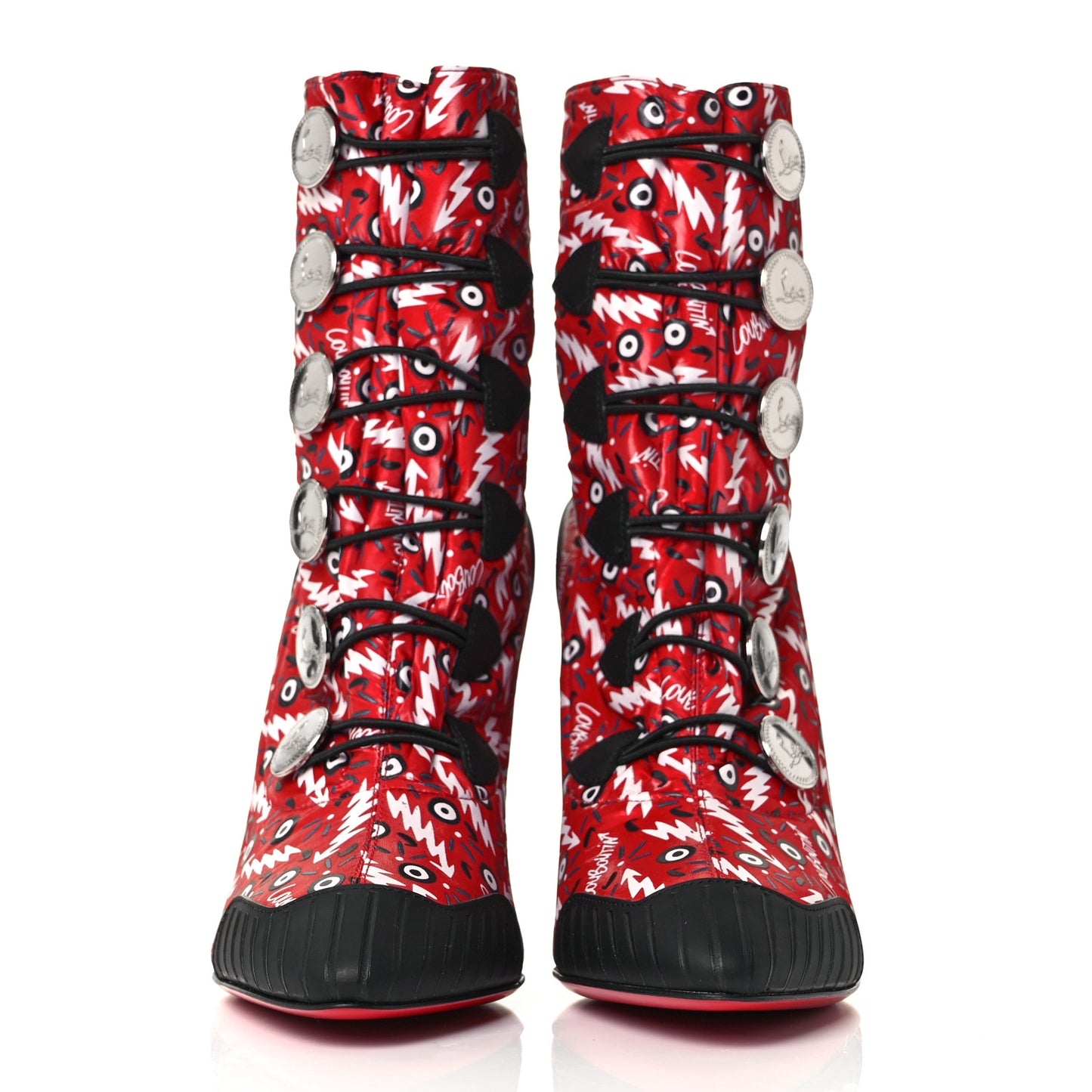 Gomme Ginzana Doudoune 100 Ankle Boots 36 Loubi Black