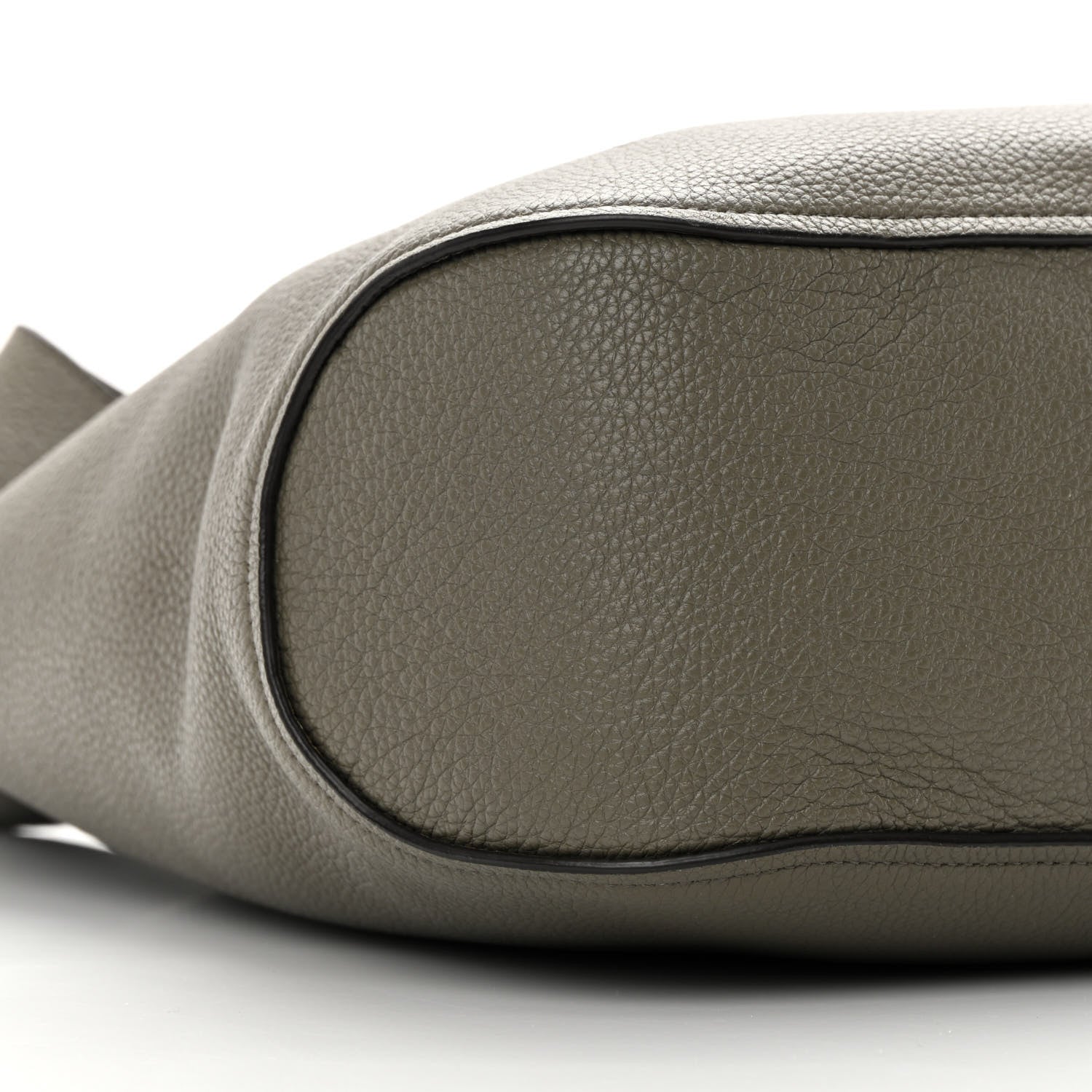 Salvatore Ferragamo Calfskin Margot Hobo Grey 9 of 12