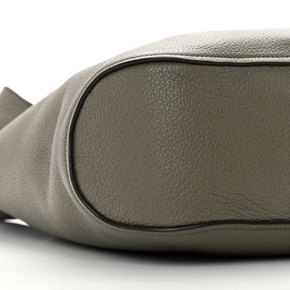 Salvatore Ferragamo Calfskin Margot Hobo Grey 9 of 12