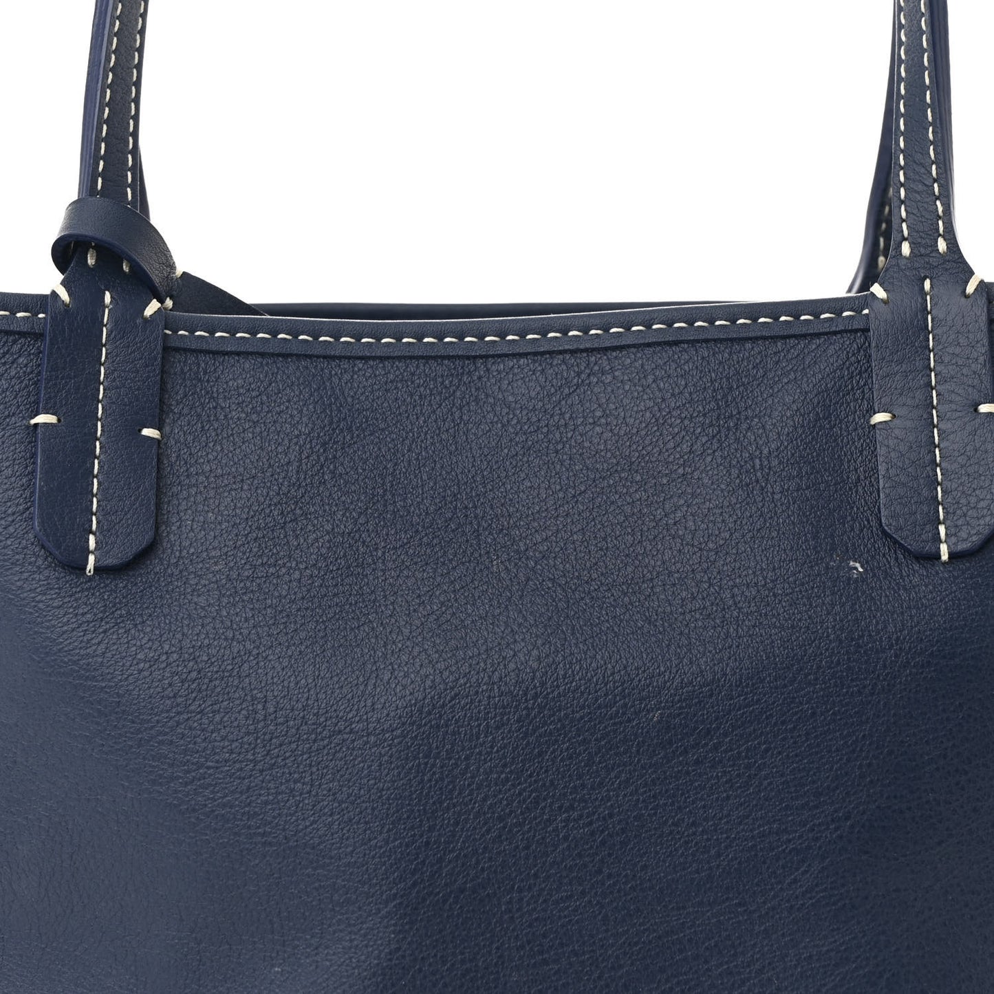 Goyardine Reversible Mini Anjou Navy