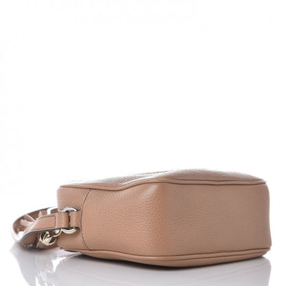 Gucci Pebbled Calfskin Small Soho Disco Bag Rose Beige 4 of 8