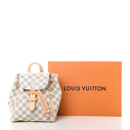 Louis Vuitton Damier Azur Sperone BB Backpack 6 of 6
