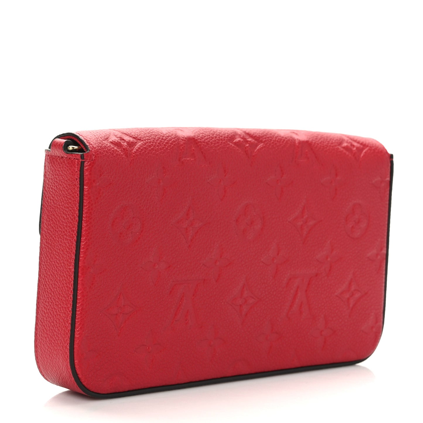 Empreinte Pochette Felicie Chain Wallet Cherry