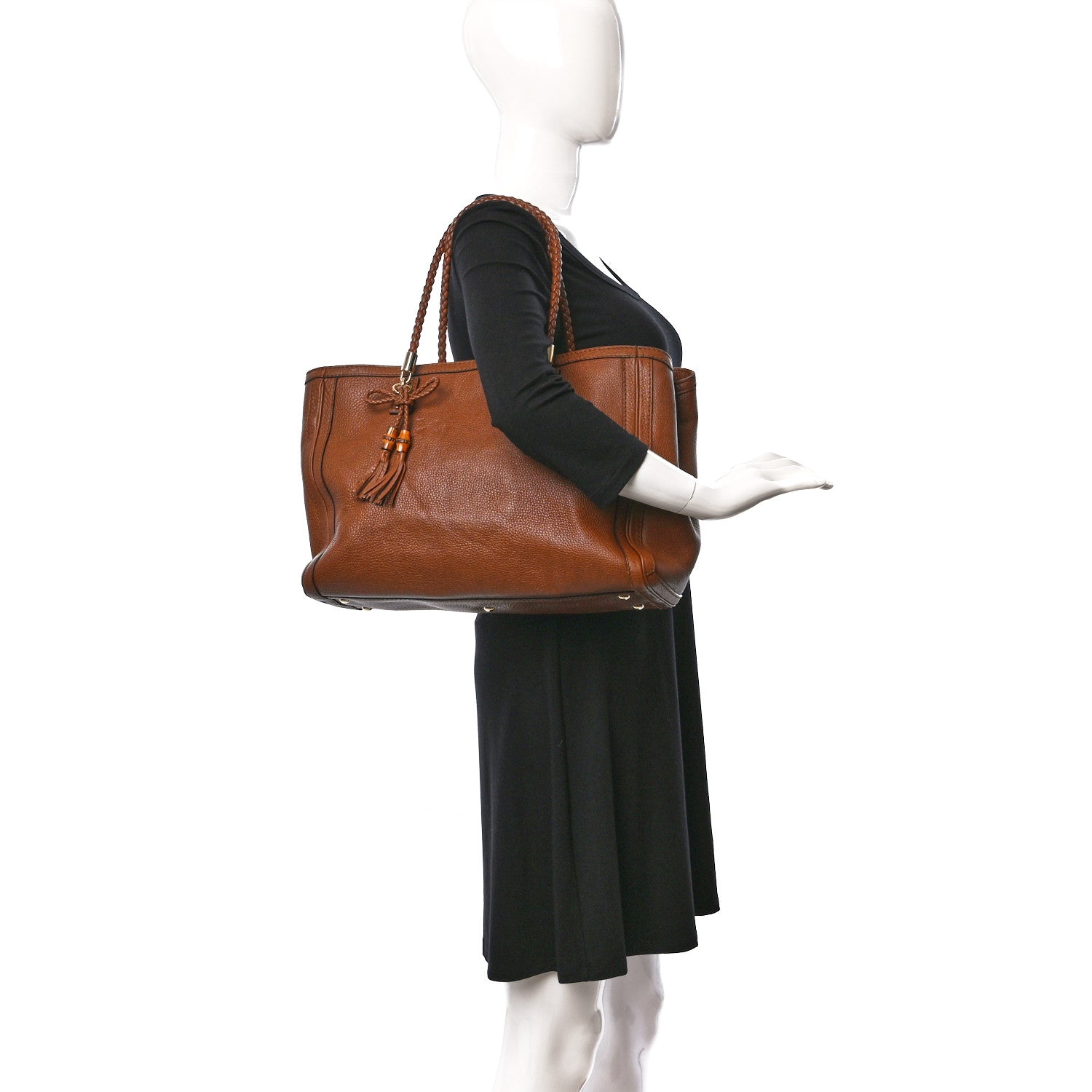 Gucci Cellarius Calfskin Medium Bella Tote Cuir 2 of 14