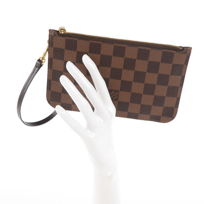Louis Vuitton Damier Ebene Neverfull PM Pochette 2 of 7