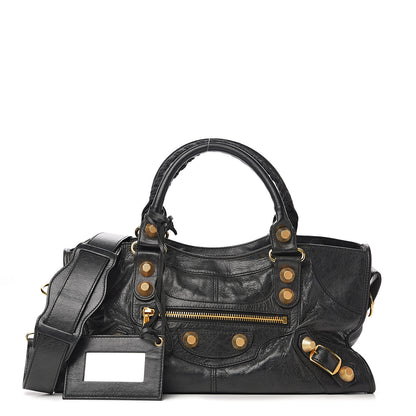 Balenciaga Agneau Giant 21 Gold Hardware Part Time Black 1 of 9