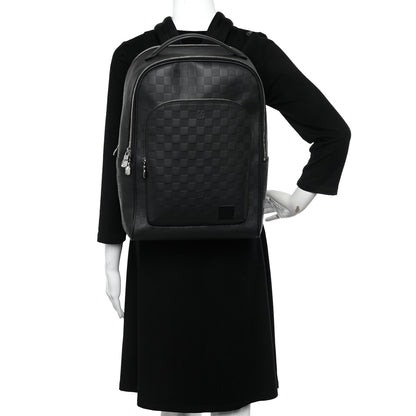 Louis Vuitton Damier Infini Avenue Backpack Black 2 of 9