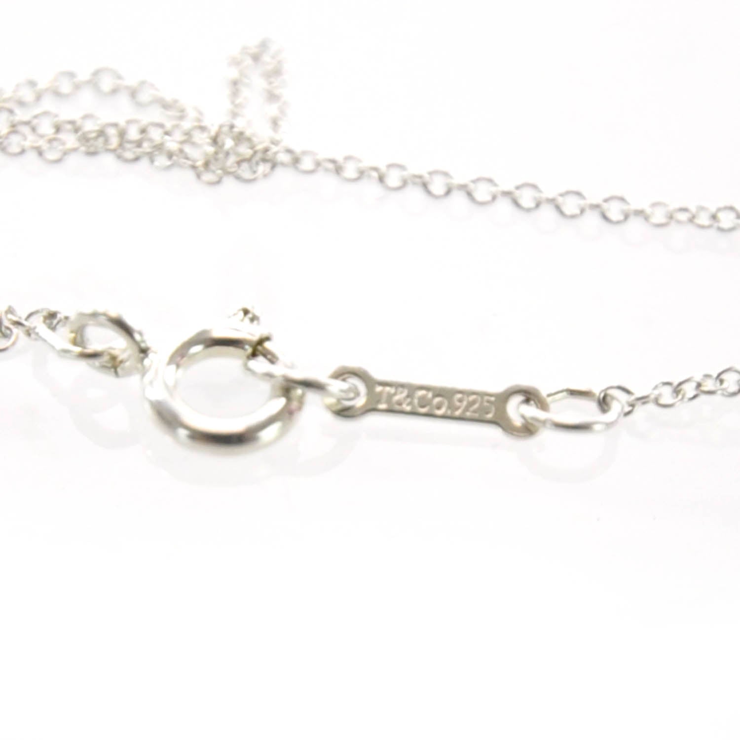 Tiffany Sterling Silver Paloma Picasso Infinity Necklace 5 of 5