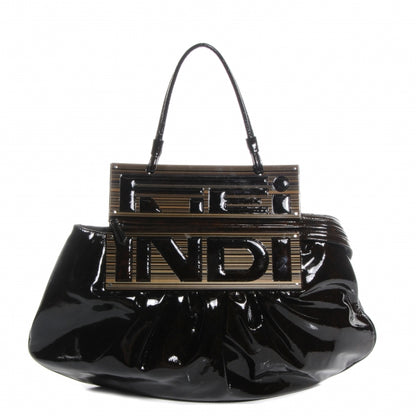 Fendi Patent To You Convertible Clutch Brown 1 of 8