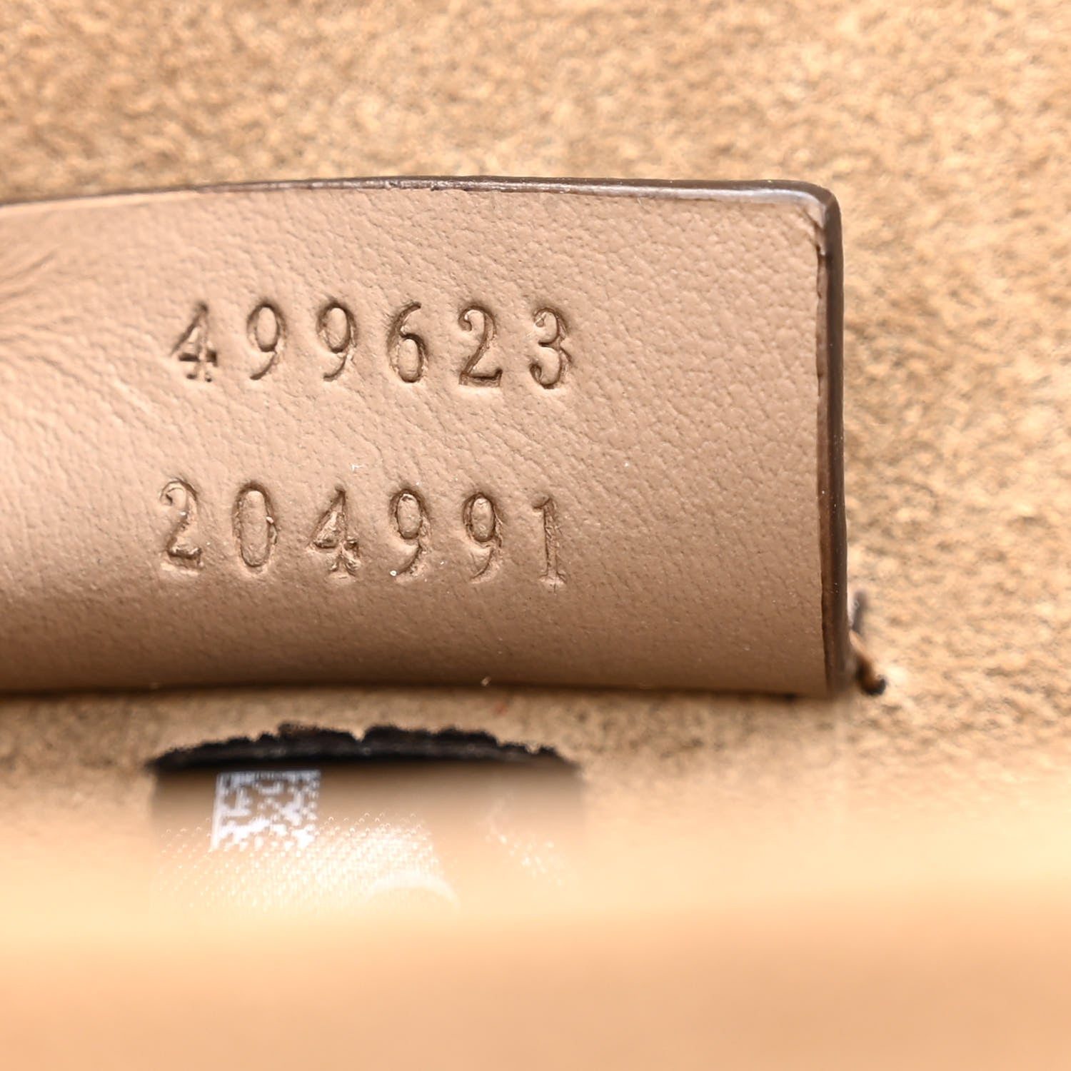Gucci GG Supreme Monogram Suede Crystal Small Dionysus Shoulder Bag Beige Ebony Taupe 7 of 15