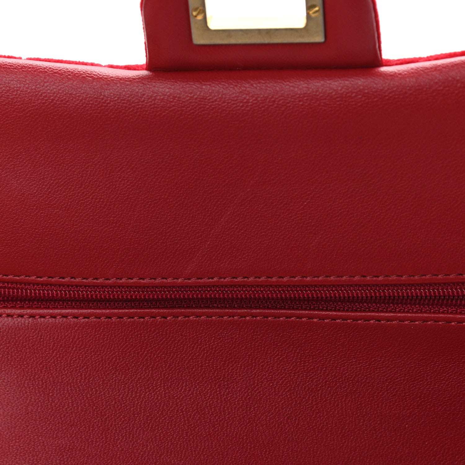 Chanel Velvet Chevron Quilted 2.55 Reissue 225 Flap Red 13 of 13