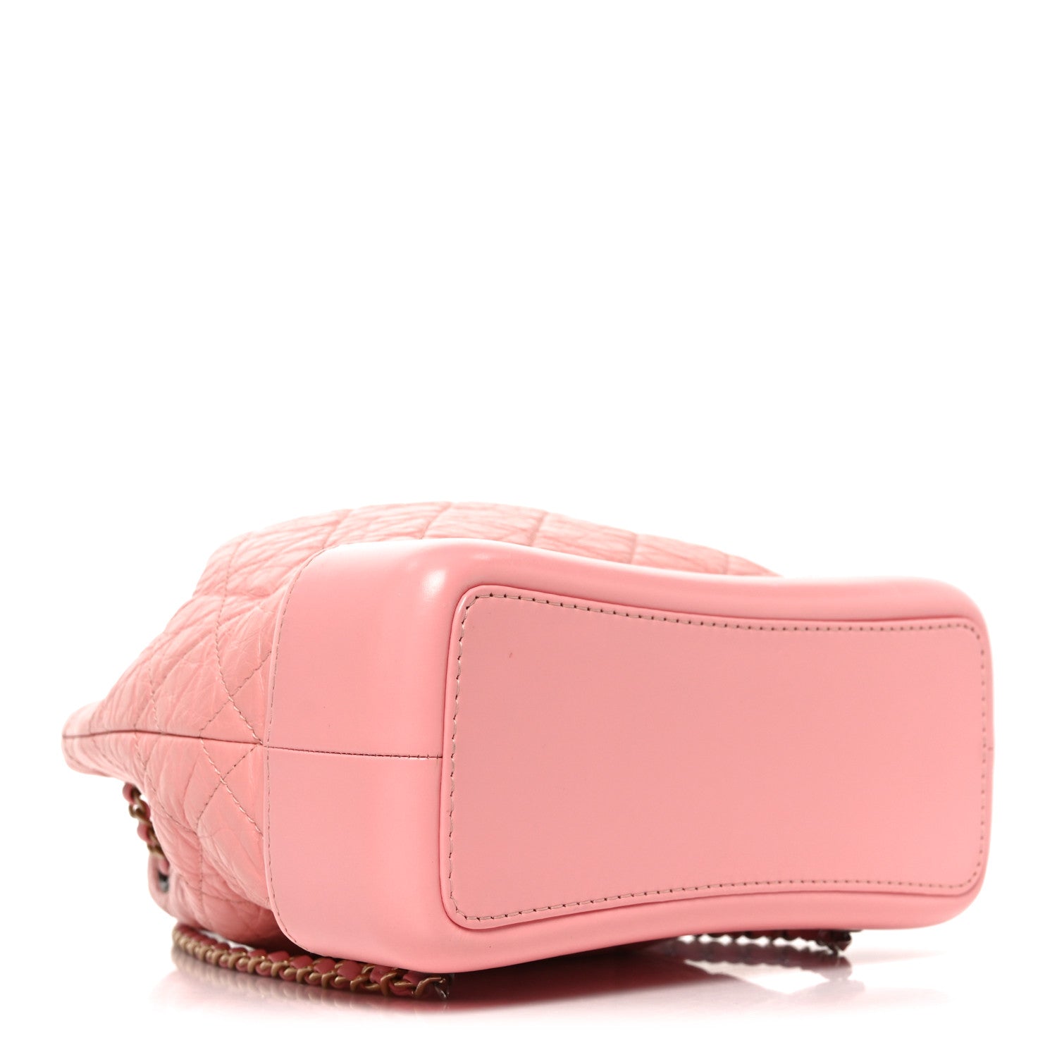 Chanel Aged Calfskin Quilted Small Gabrielle Backpack Pink 3 of 9
