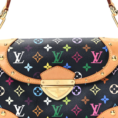 Louis Vuitton Monogram Multicolor Beverly MM Black 7 of 12