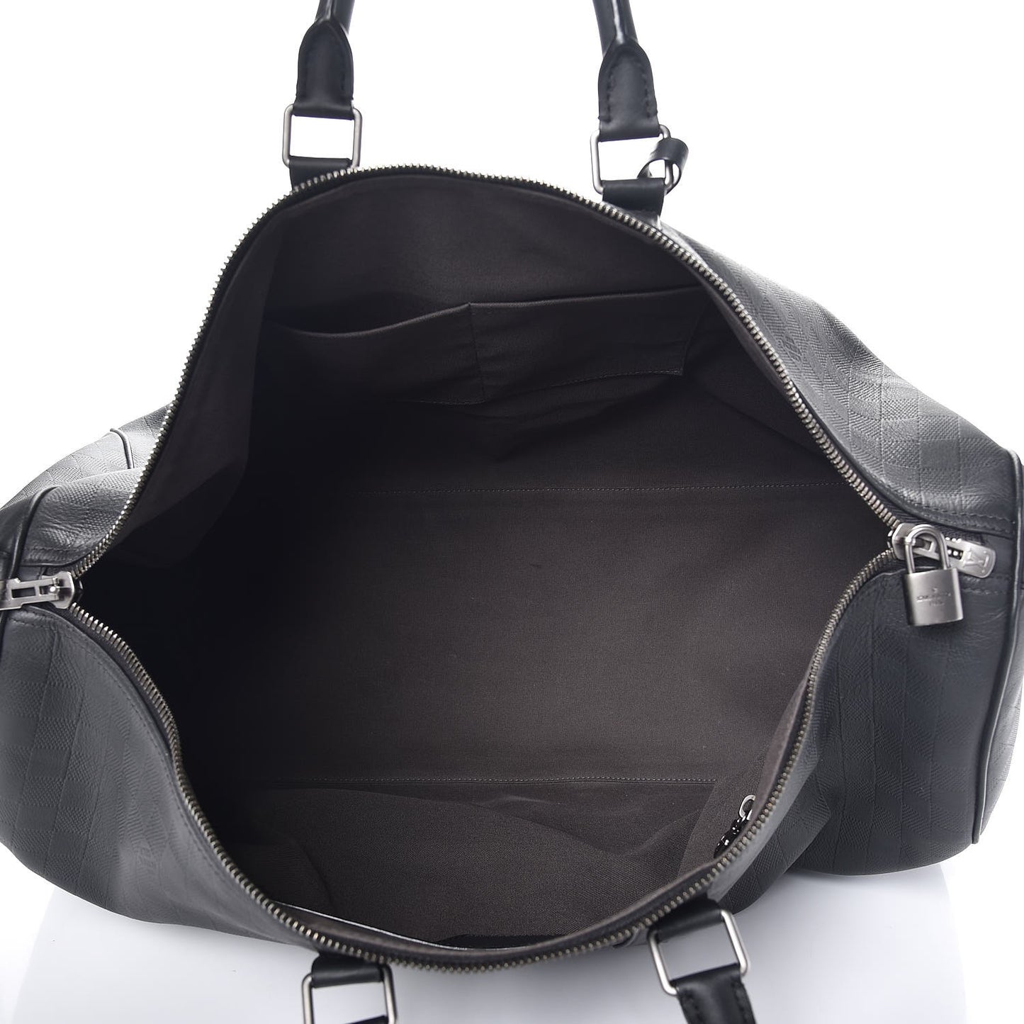 Damier Infini Keepall Bandouliere 55 Onyx