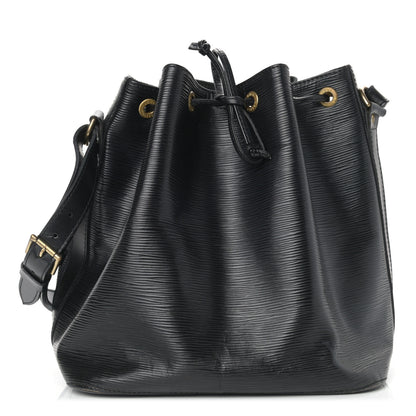 Louis Vuitton Epi Petit Noe Black 1 of 13