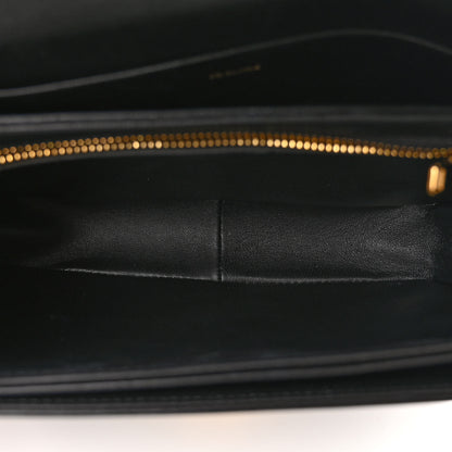 Celine Shiny Calfskin Small Triomphe Black 5 of 10