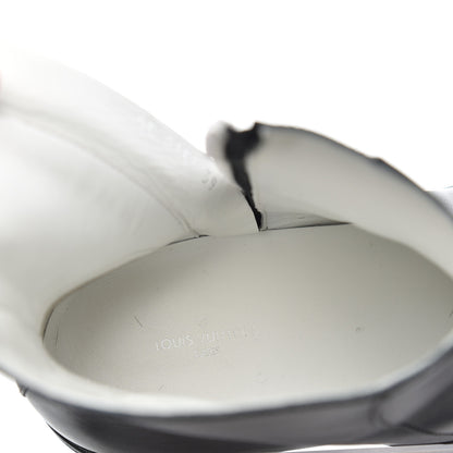 Louis Vuitton Calfskin Monogram Power Squad Flat Ankle Boots 39 Black 10 of 13