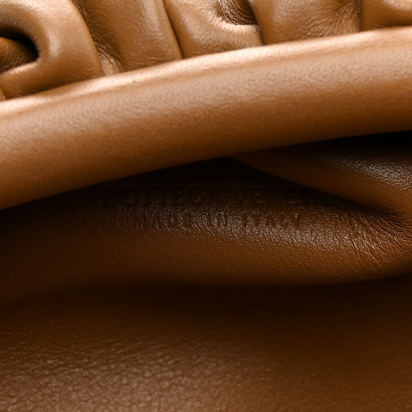 Butter Calfskin The Mini Pouch Camel