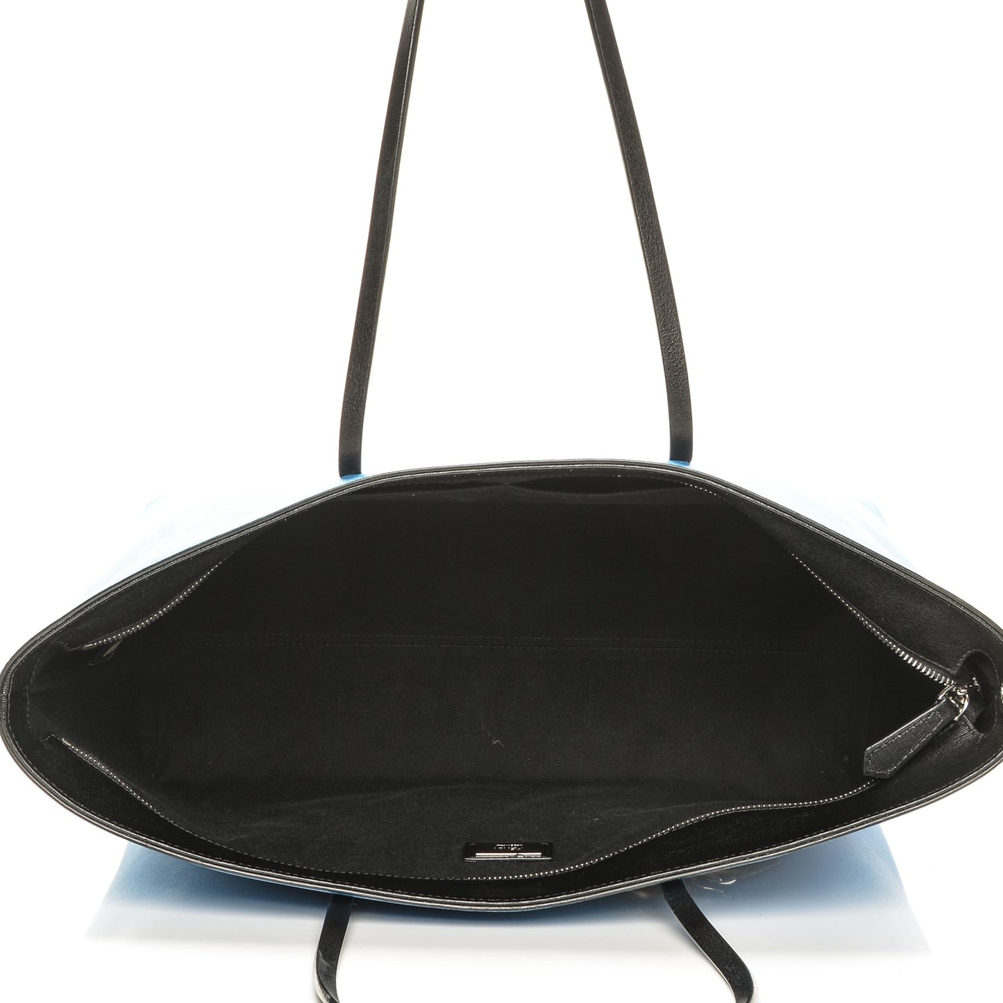 Vitello Elite Cuoio Monster Buggies Medium Roll Tote Blue Royal Black
