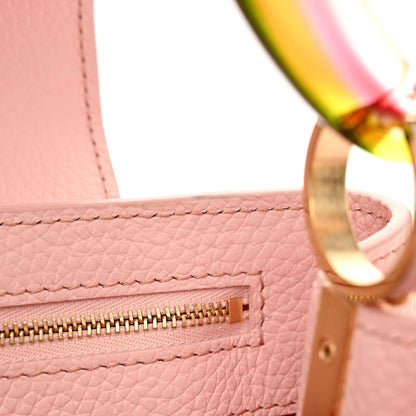 Louis Vuitton Taurillon Resin Murano Capucines BB Rose Jasmin 11 of 11