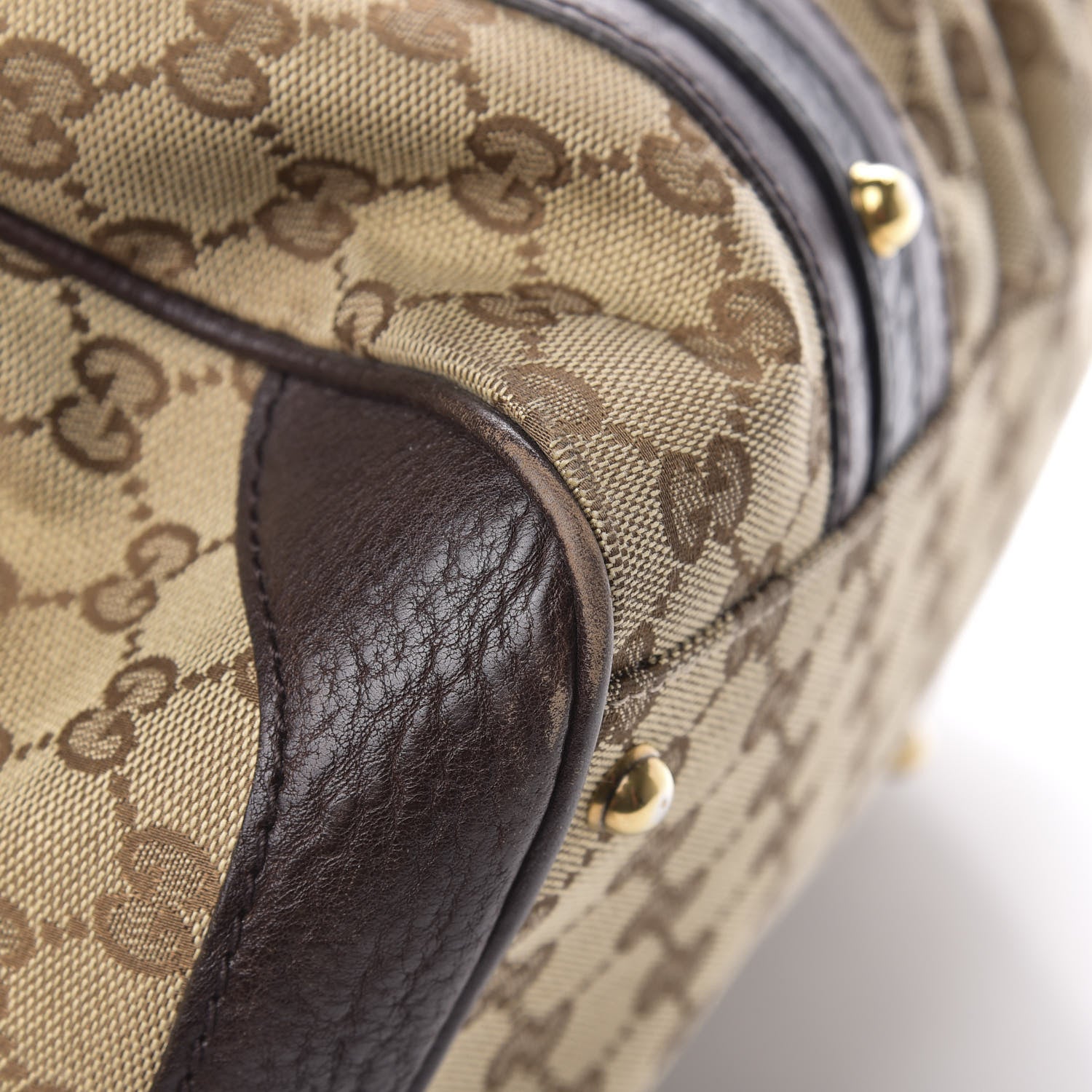 Gucci Monogram Medium Interlocking Icon Tote Dark Brown 10 of 12