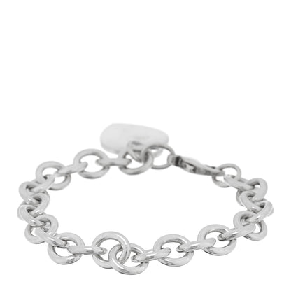 Tiffany Sterling Silver Heart Tag Charm Bracelet 2 of 3