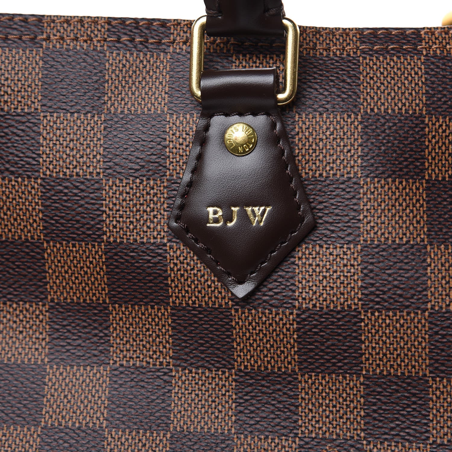 Louis Vuitton Damier Ebene Speedy Bandouliere 35 16 of 21