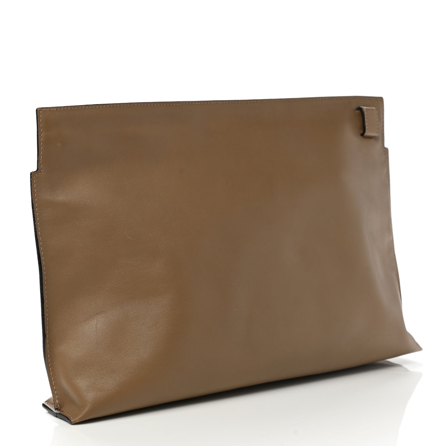 Calfskin T Pouch Mink