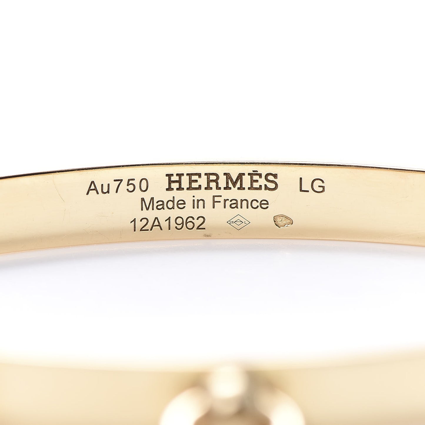 18K Yellow Gold PM Collier De Chien Bracelet LG