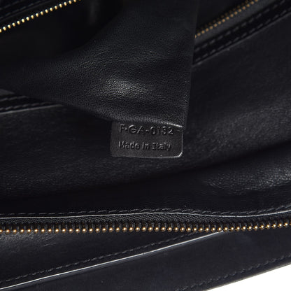 Celine Pony Hair Mini Tri-Color Luggage Royal Blue 7 of 13