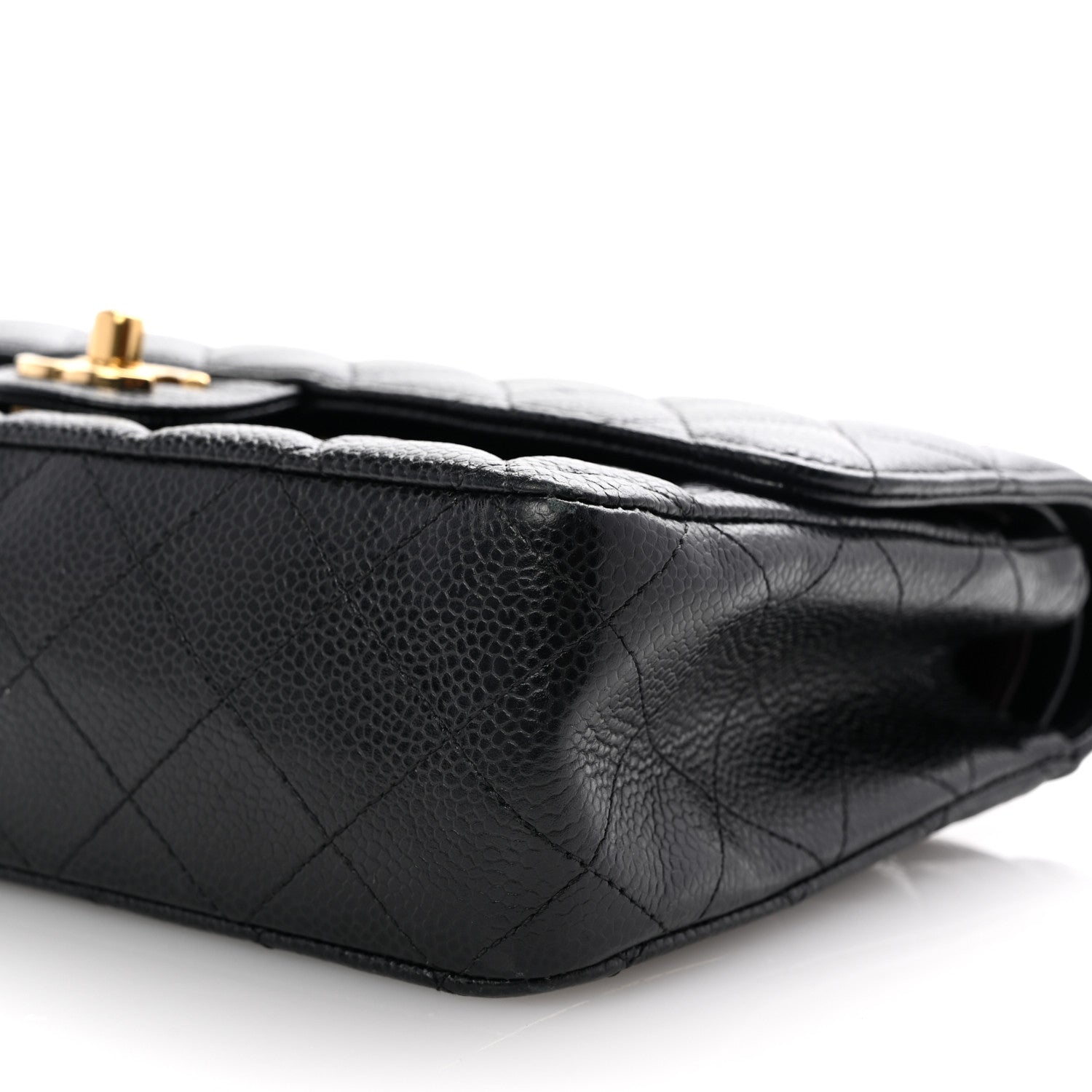 Chanel Caviar Quilted Medium Double Flap Black 10 of 10