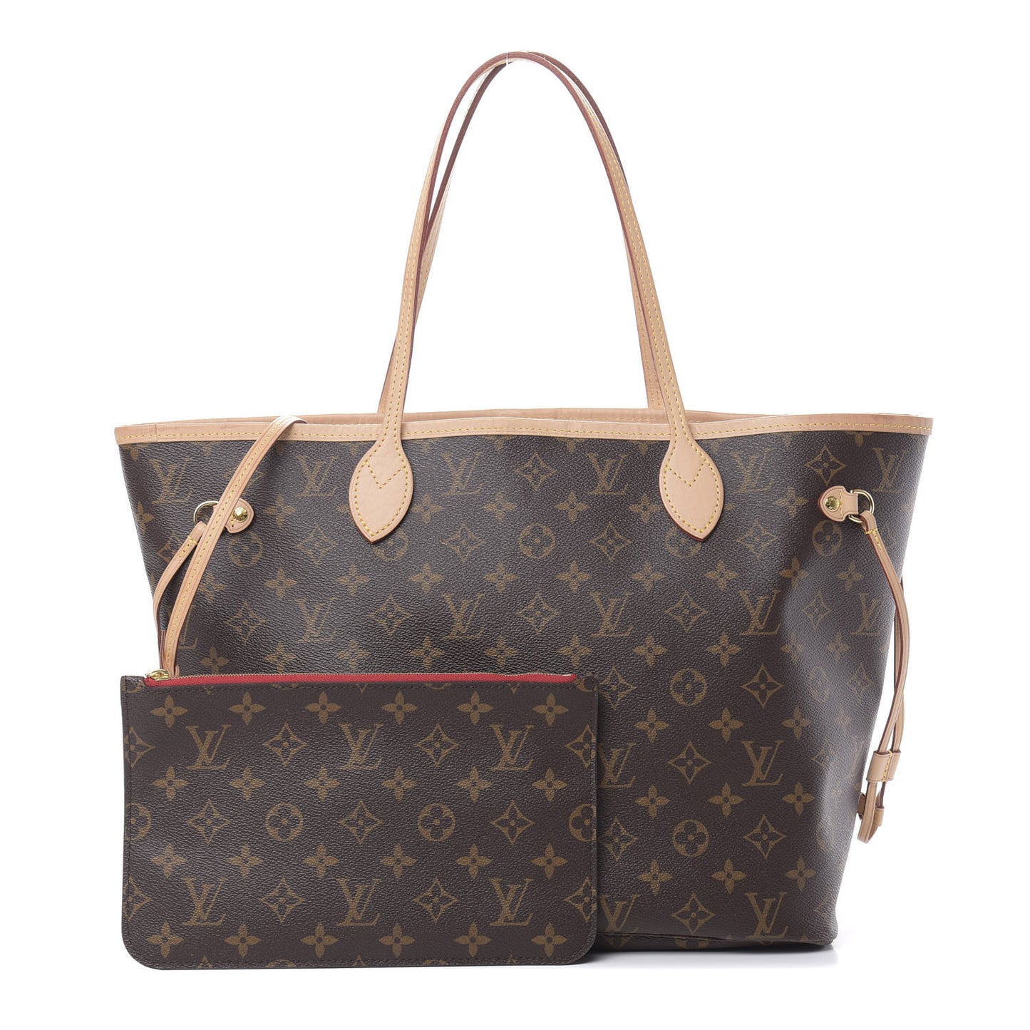 Monogram Neo Neverfull MM Cherry