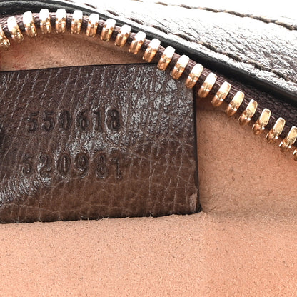 Gucci GG Supreme Monogram Web Mini Ophidia Round Shoulder Bag Brown 7 of 12