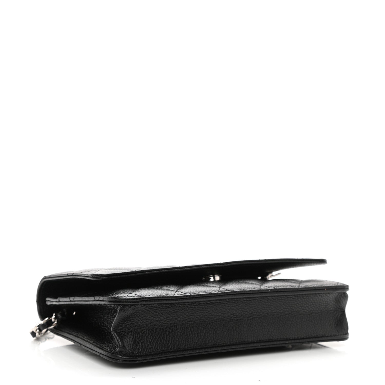 Chanel Caviar Quilted Wallet On Chain WOC Black 4 of 10