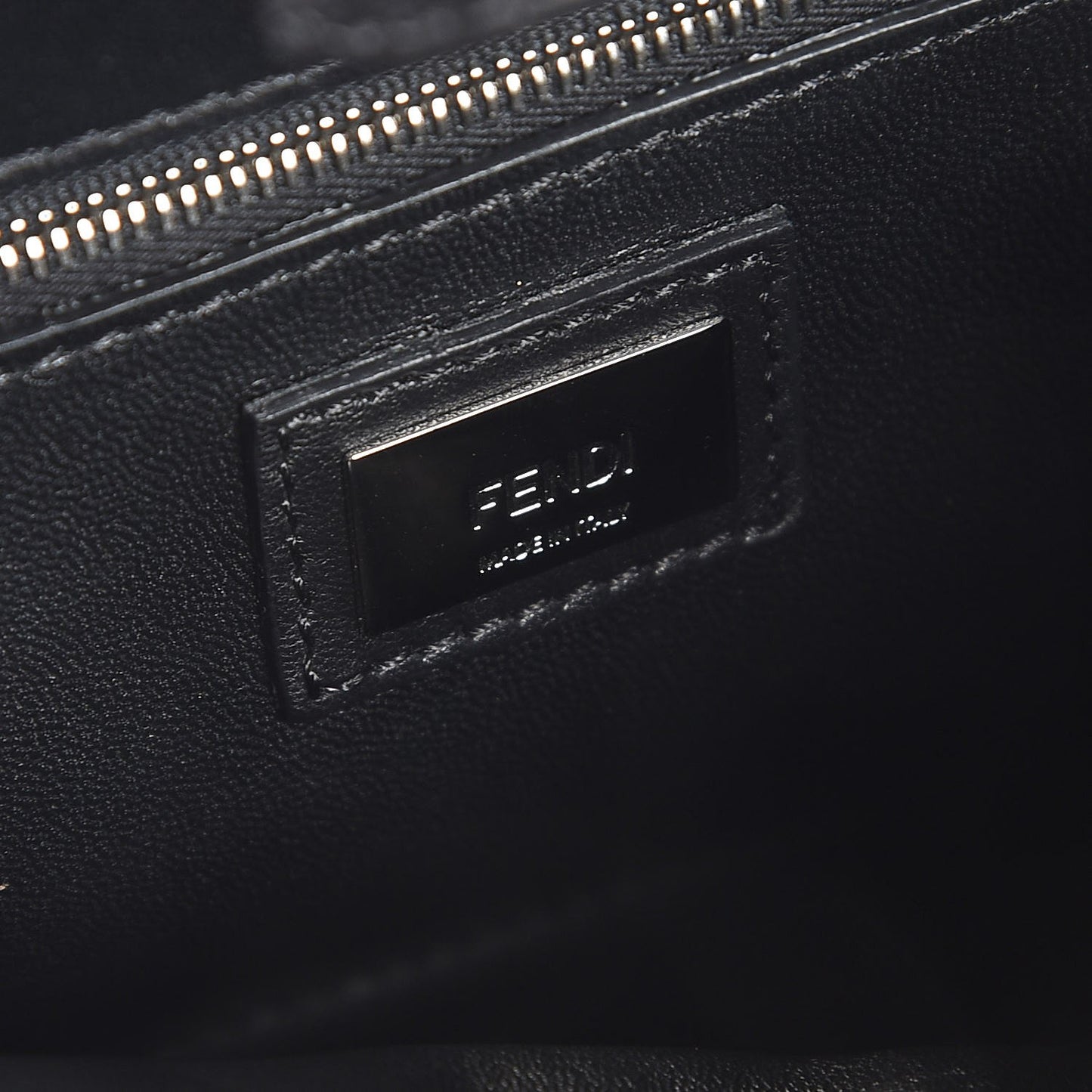 Nappa Studded Mini Peekaboo Iconic Satchel Black Multicolor