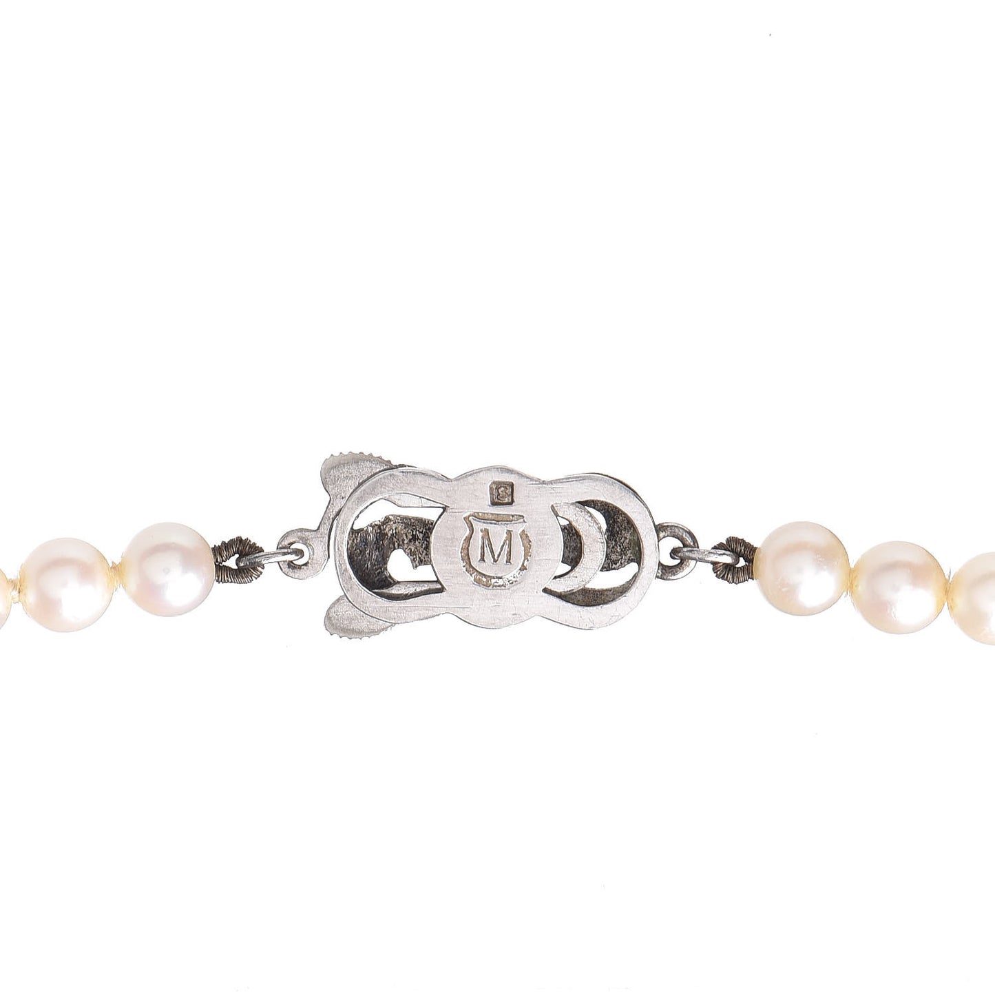 Sterling Silver Akoya Pearl 4-4.5mm Strand Necklace